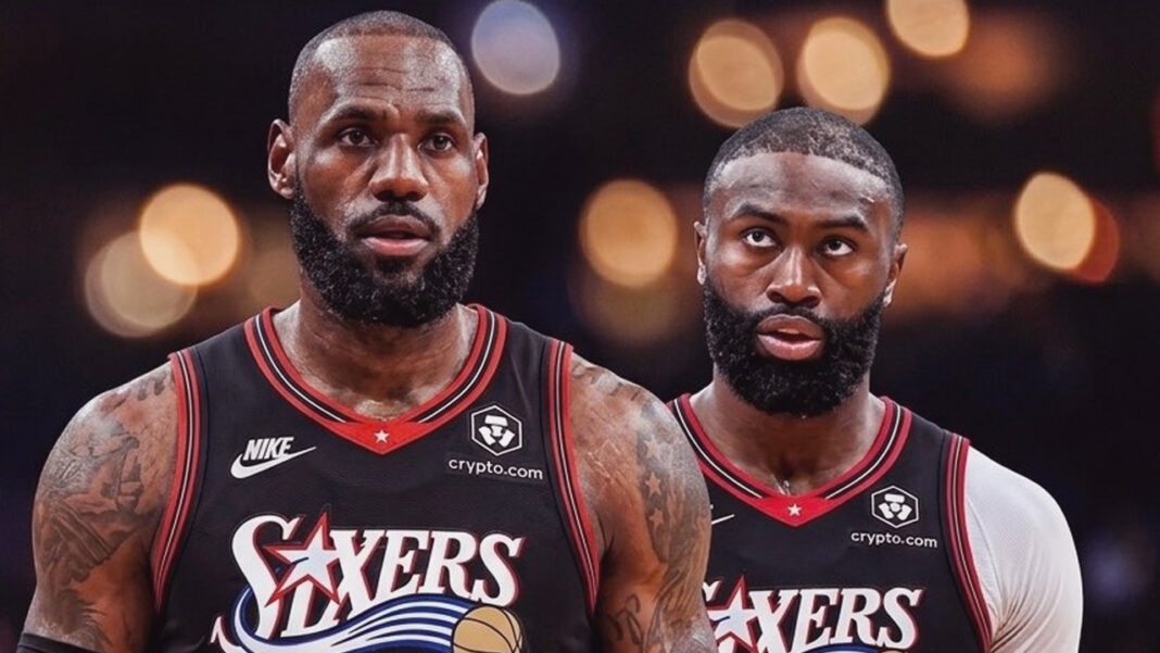lebron james jaylen brown