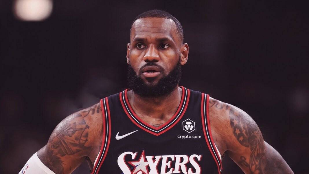 lebron james philadelphia 76ers
