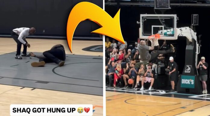NBA: Shaq już nie umie wsadzić piłki do kosza!?