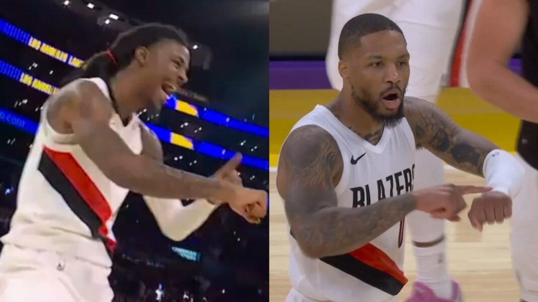 Ja Morant Damian Lillard