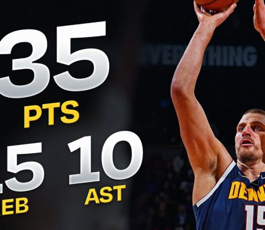 Wyniki NBA: Jokic ratuje dogrywkę, triple-double Embiida, 43 punkty Bookera