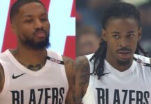 NBA: Wymowna scena w Portland. Co na to Lillard i Morant?