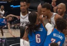 NBA: Sezon ledwo się zaczął, a już doszło do takich scen