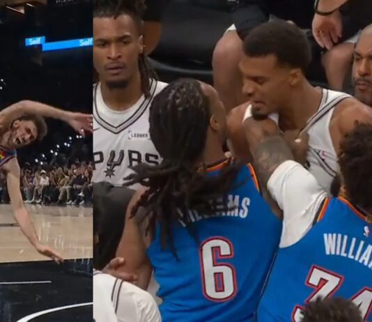 NBA: Sezon ledwo się zaczął, a już doszło do takich scen